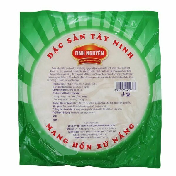 Banh trang tinh nguyen goi 200g 60 3 org